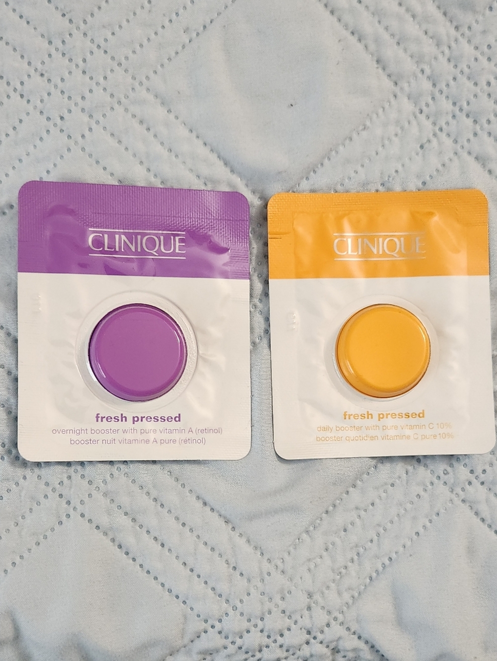 CLINIQUE Fresh Pressed Clinical Daily + Overnight Booster Duo C 10% & A Retinol
